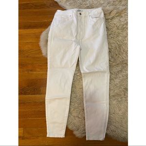 White skinny jeans forever 21 pants 30